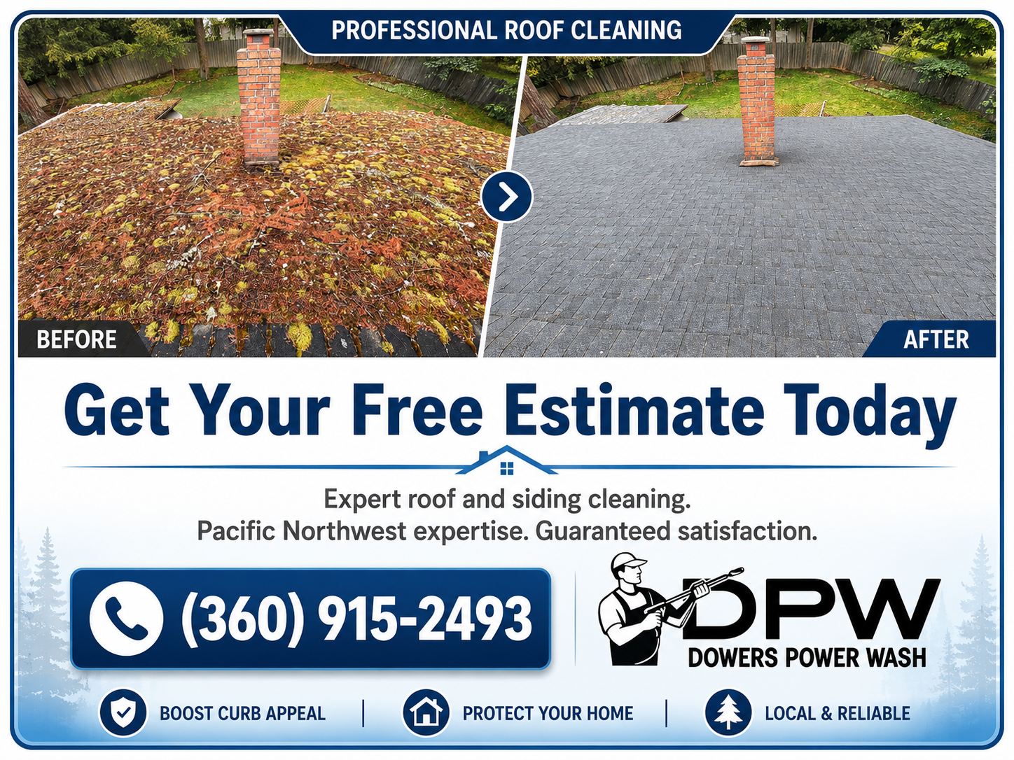 Regular roof cleaning doesn't just boost curb appeal, it protects your shingles and extends their lifespan. Regular roof cleaning doesn't just boost curb appeal, it protects your shingles and extends their lifespan.