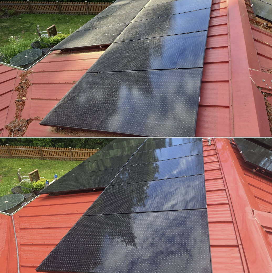 Olympia Washington Solar Panel Cleaning