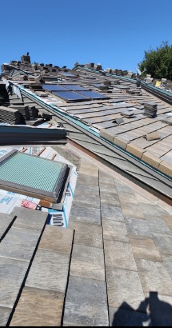 Roof City roof repair project