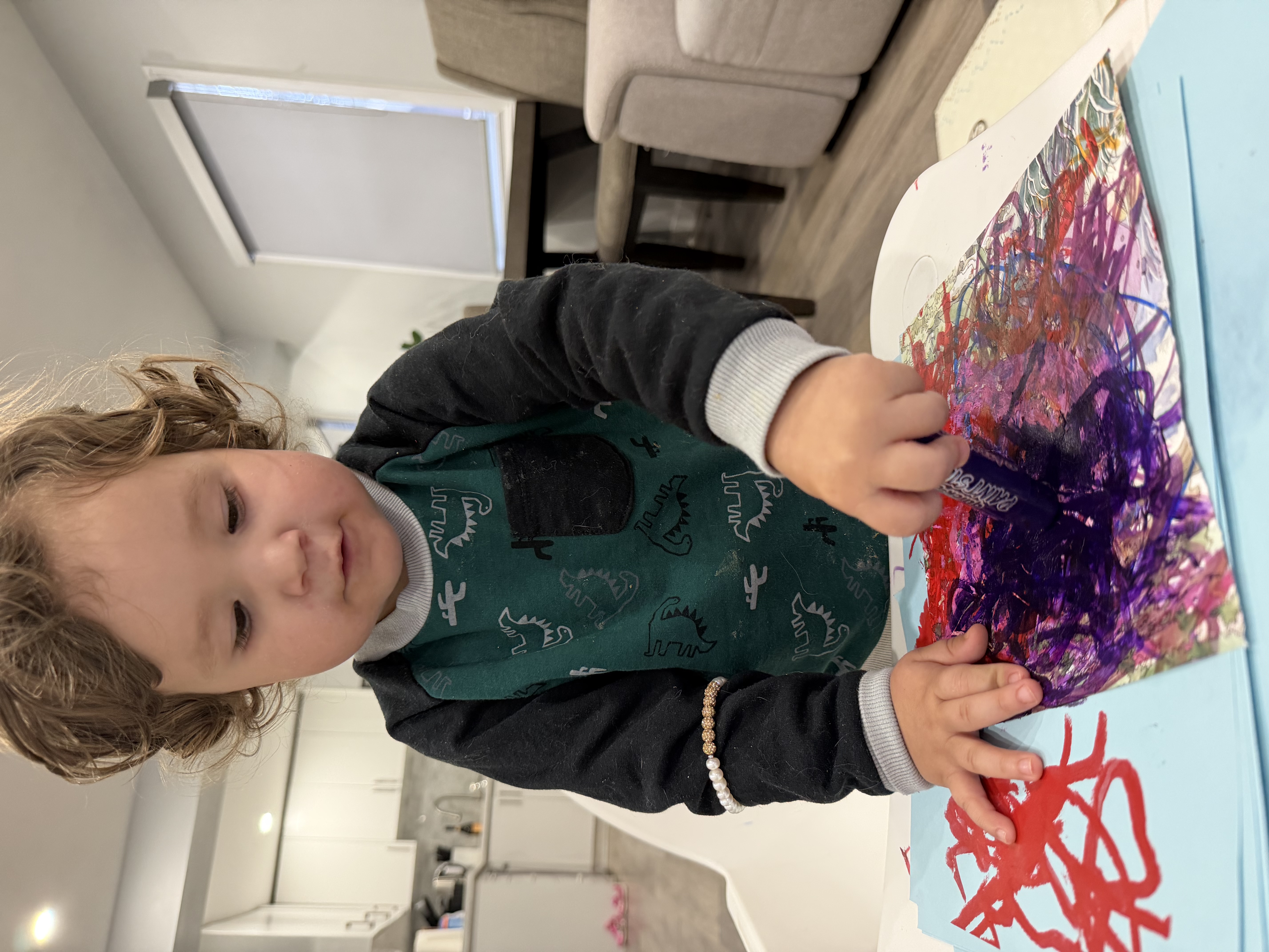 Toddlers discovering shapes and colors during activity