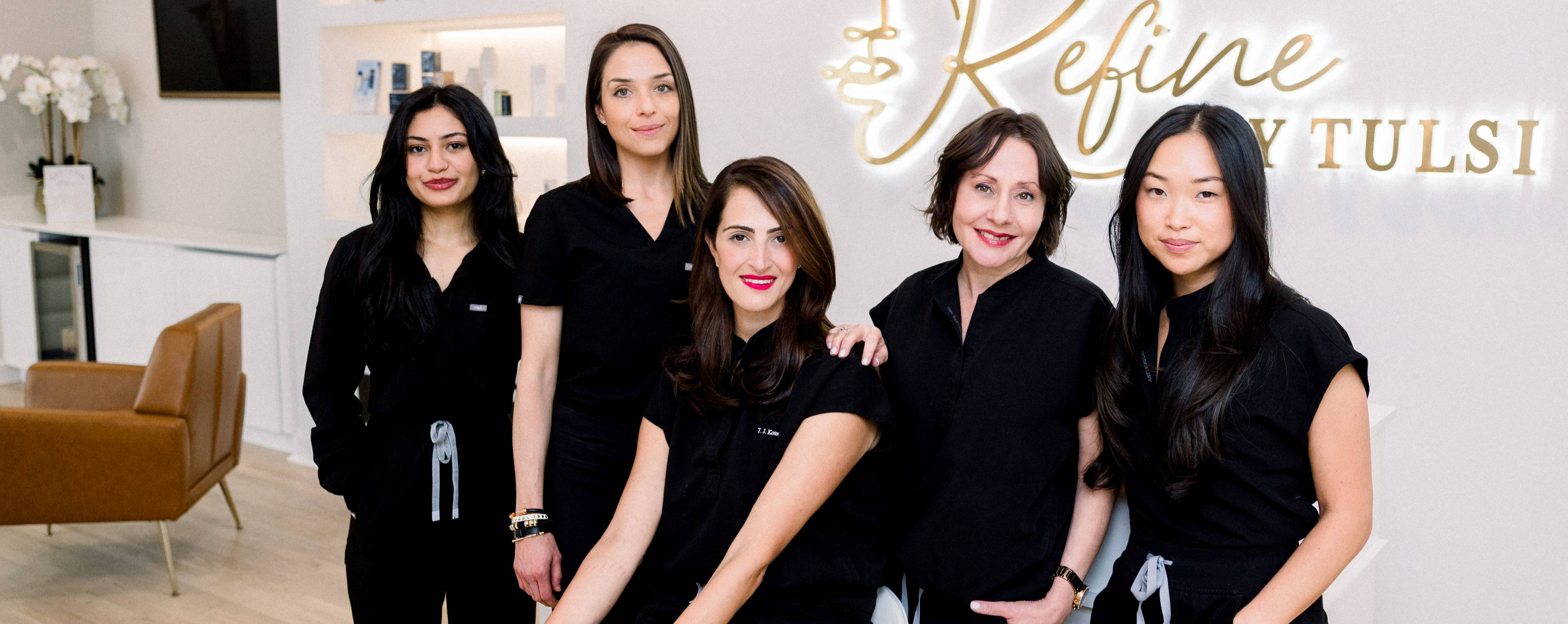 Dr. Tulsi Kotecha and Team at Refine by Tulsi