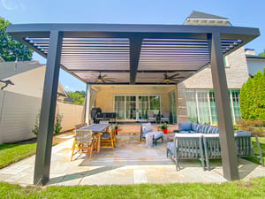 Steel framed decking / WUI in Austin