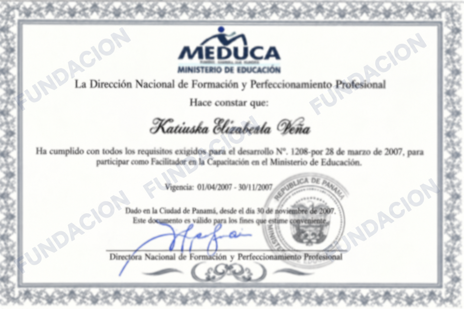 Ministerios de Educación