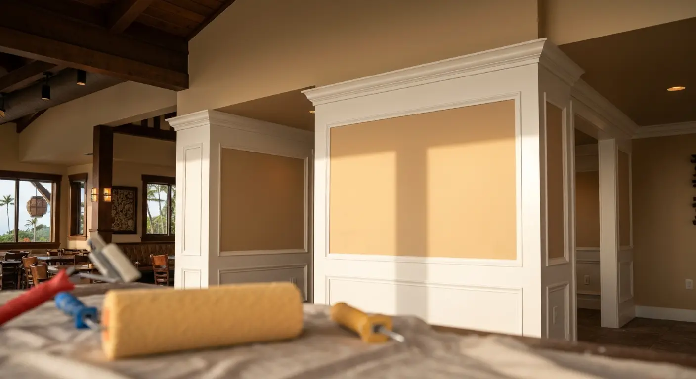 Commercial interior painting