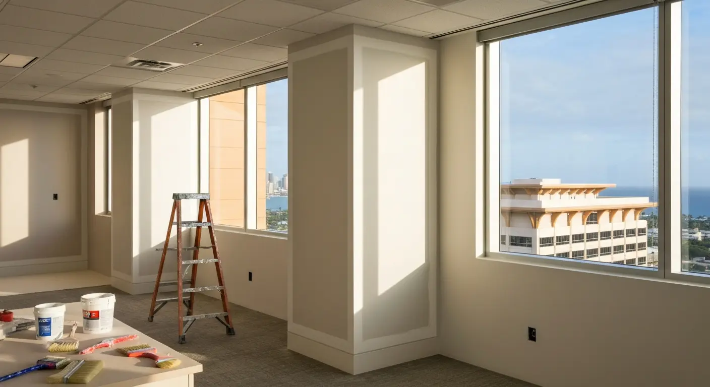 Commercial interior painting