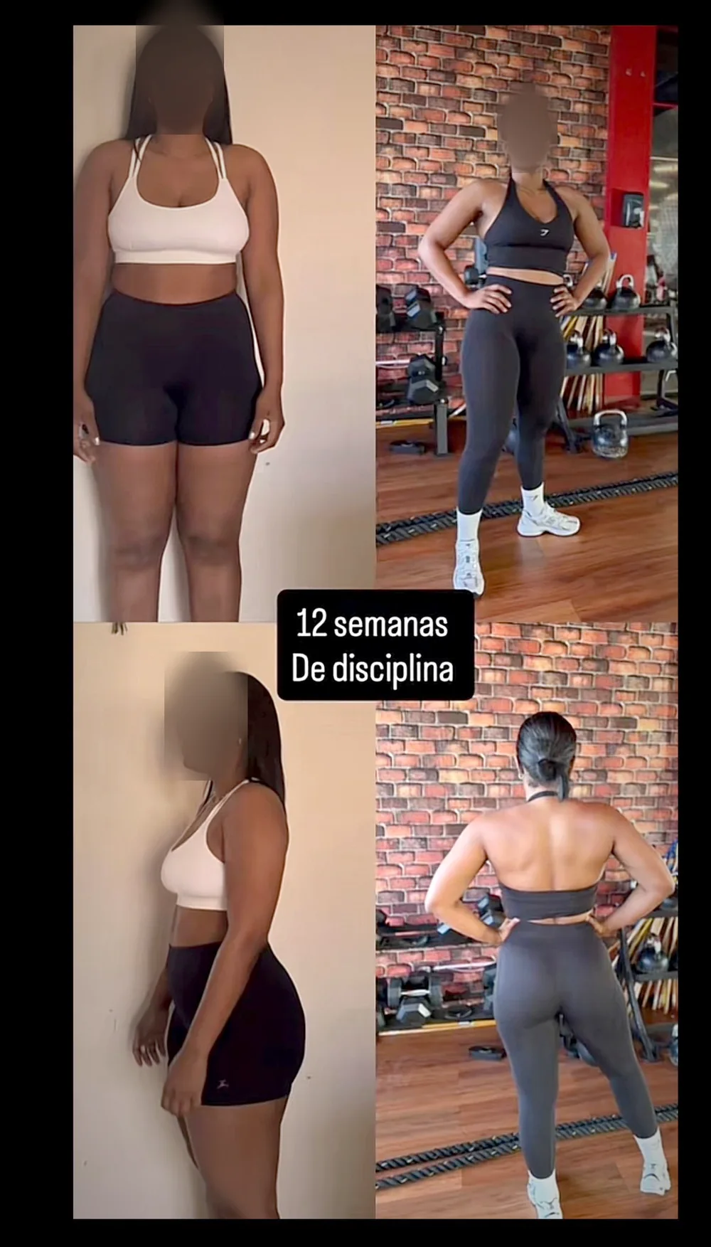 Transformación antes y después