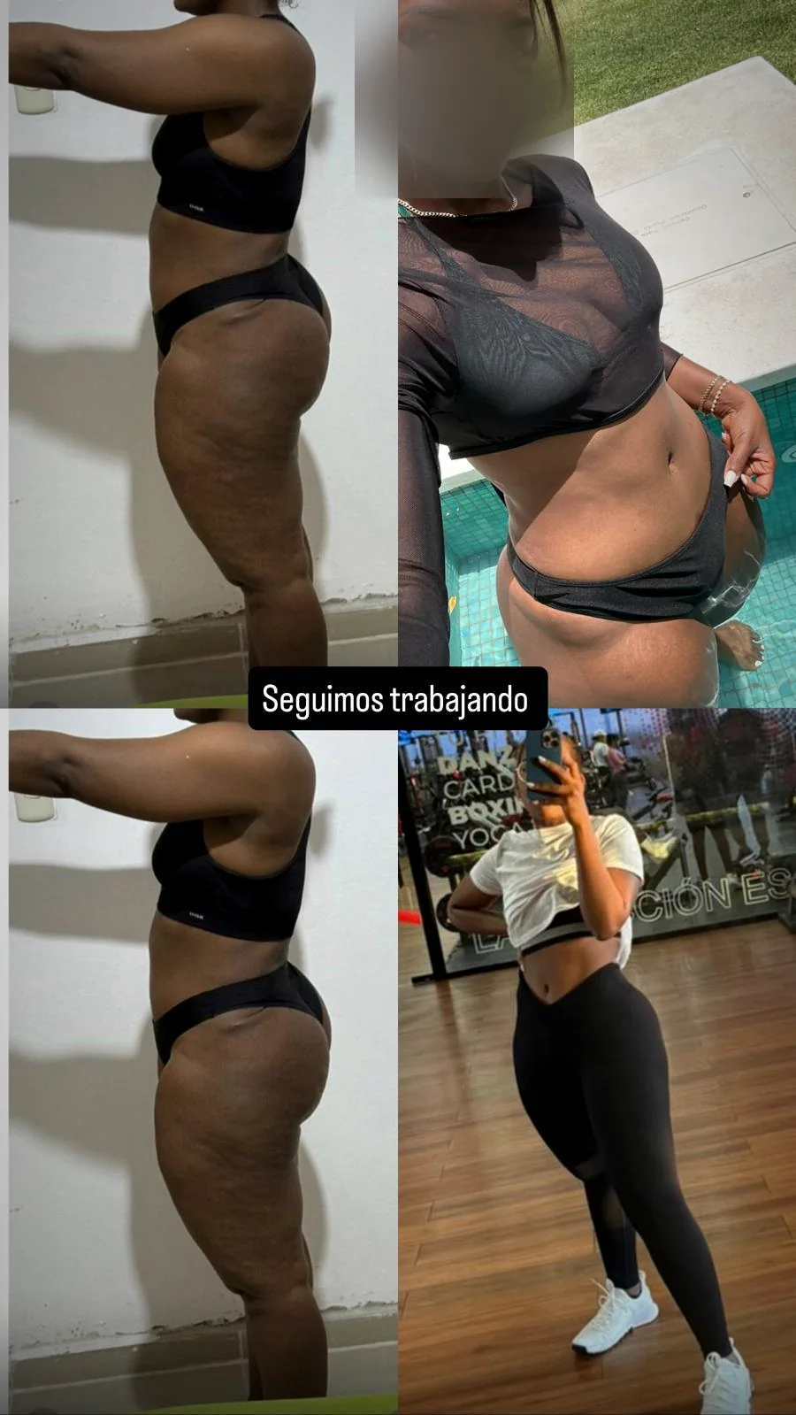 Transformación antes y después
