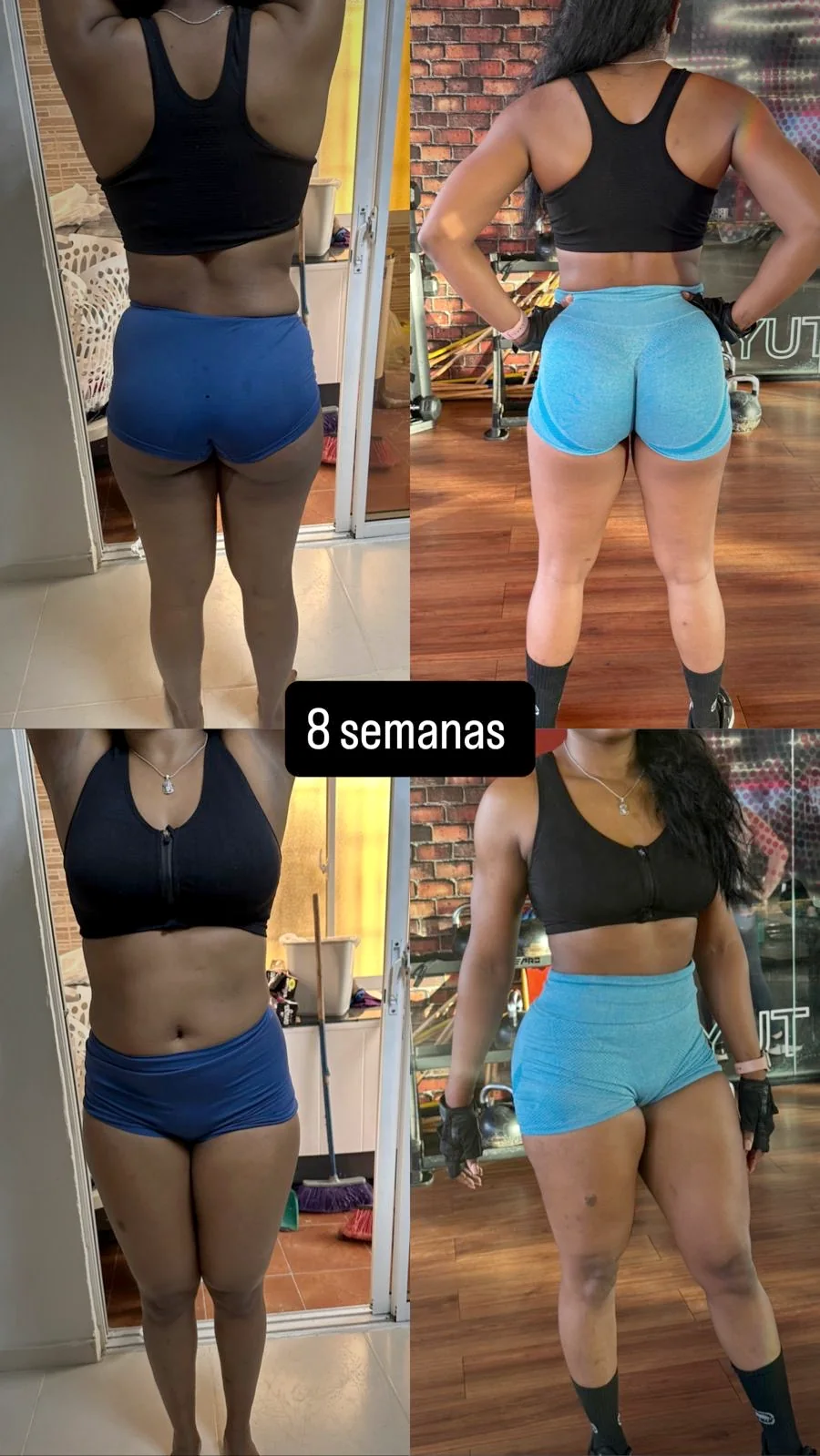 Transformación antes y después