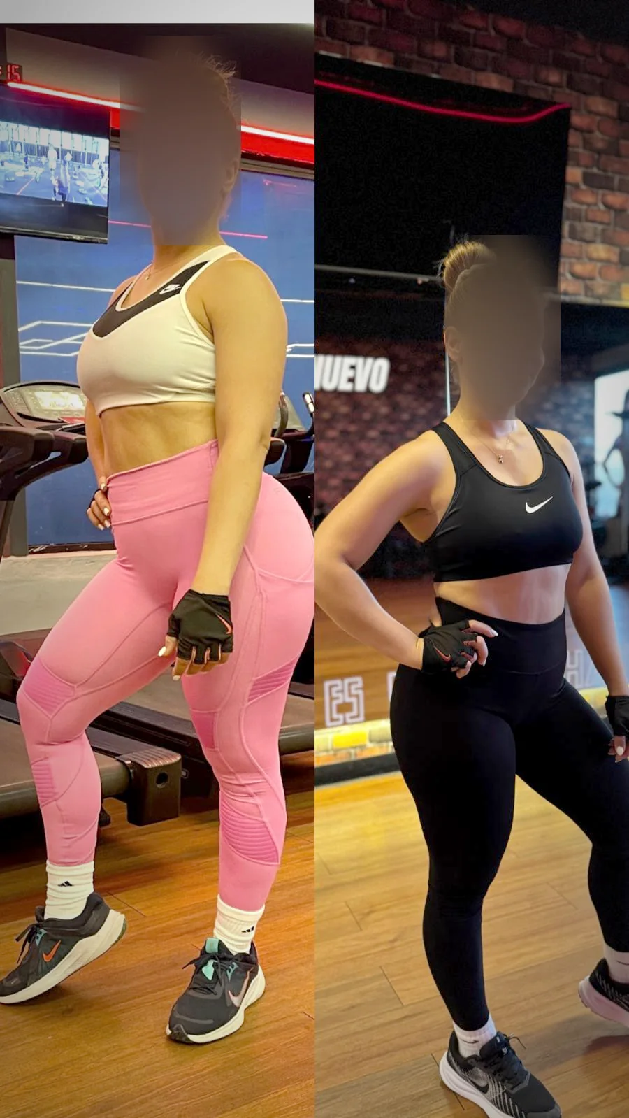 Transformación antes y después