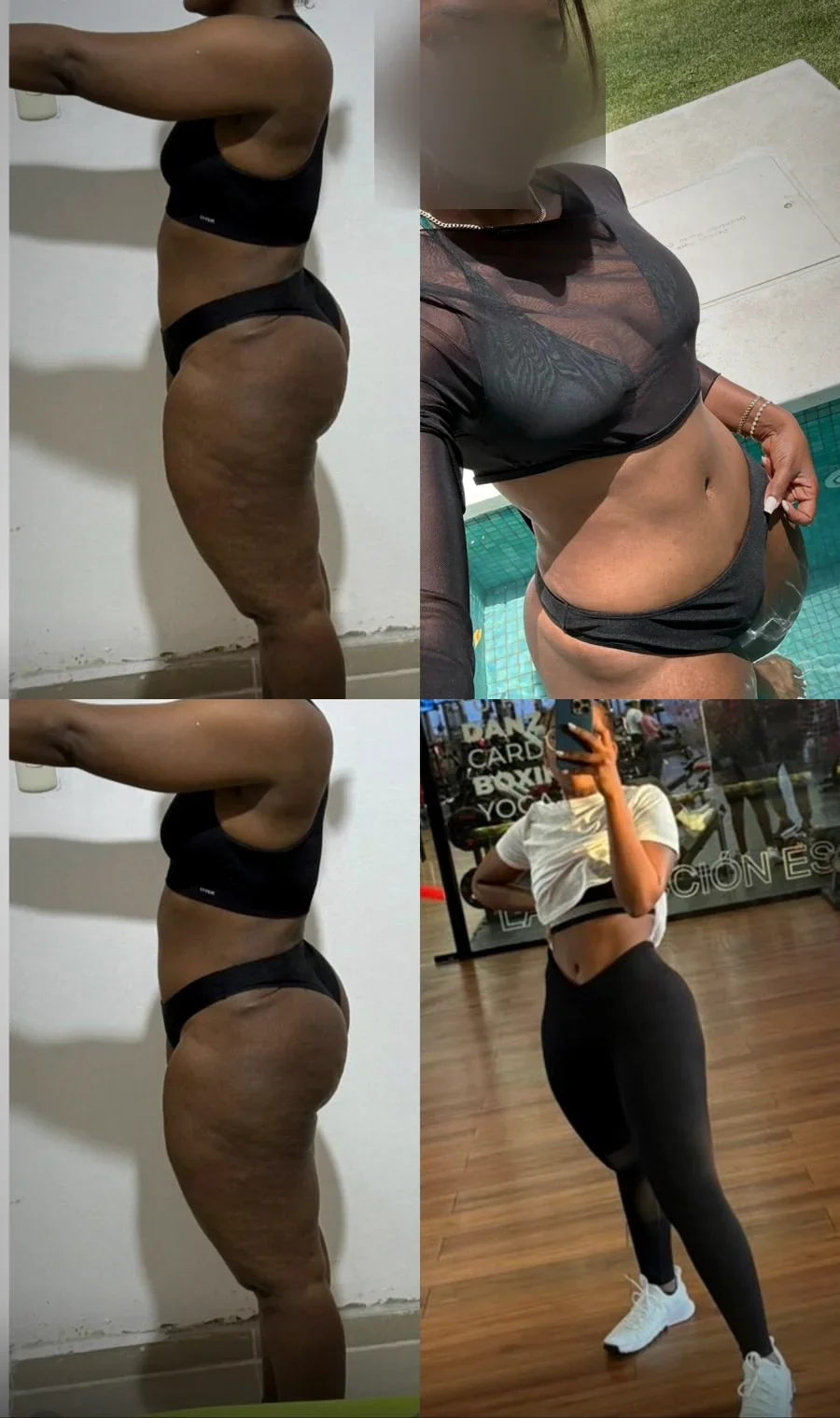 Transformación antes y después