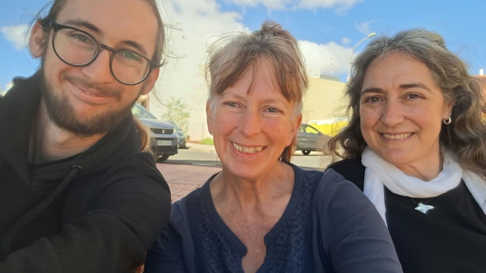 Tina, Daniel and Caro