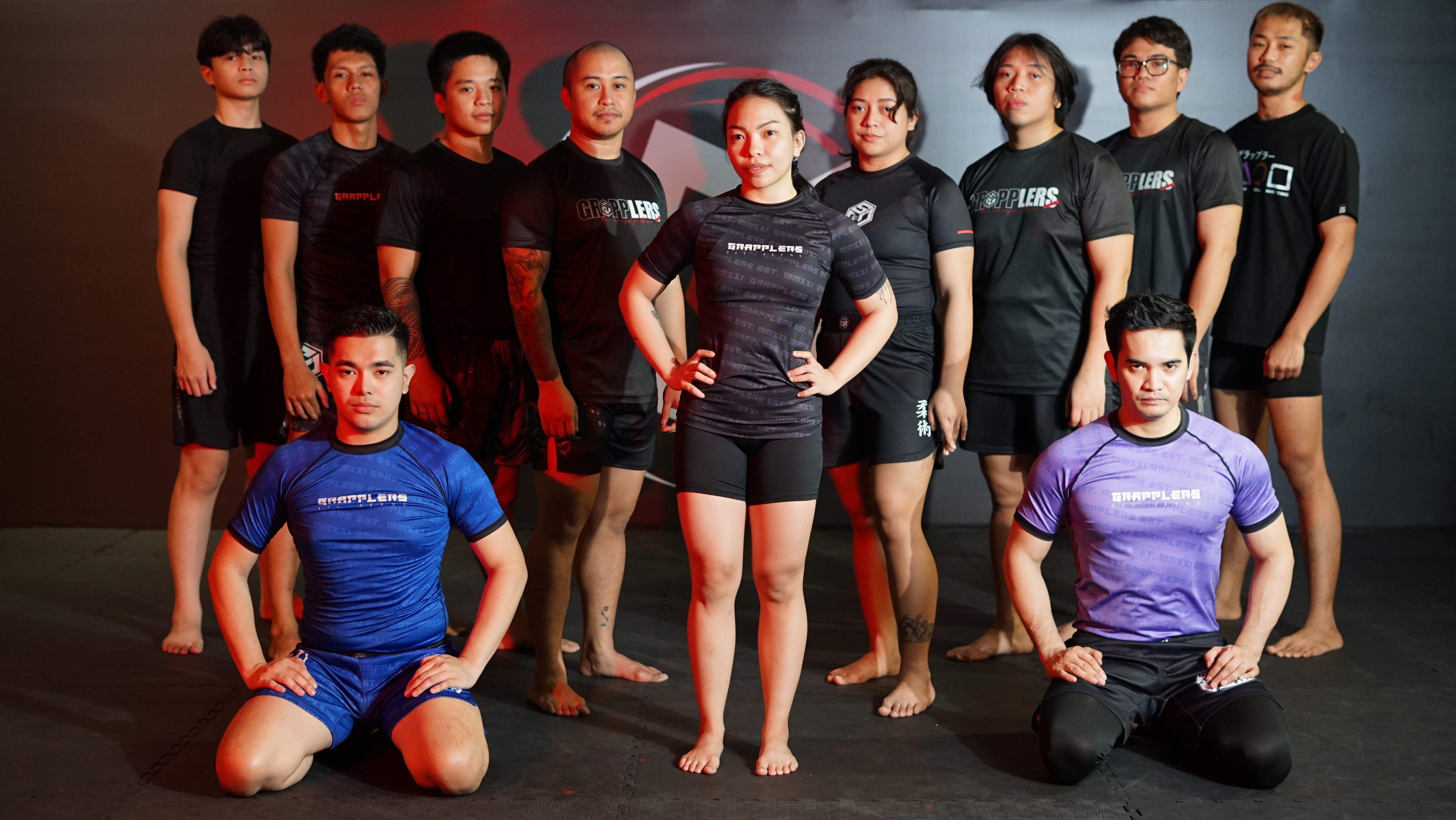 The Grapplers Fitness Gym team - coaches and members across the Meycauayan and Marilao gyms, Bulacan