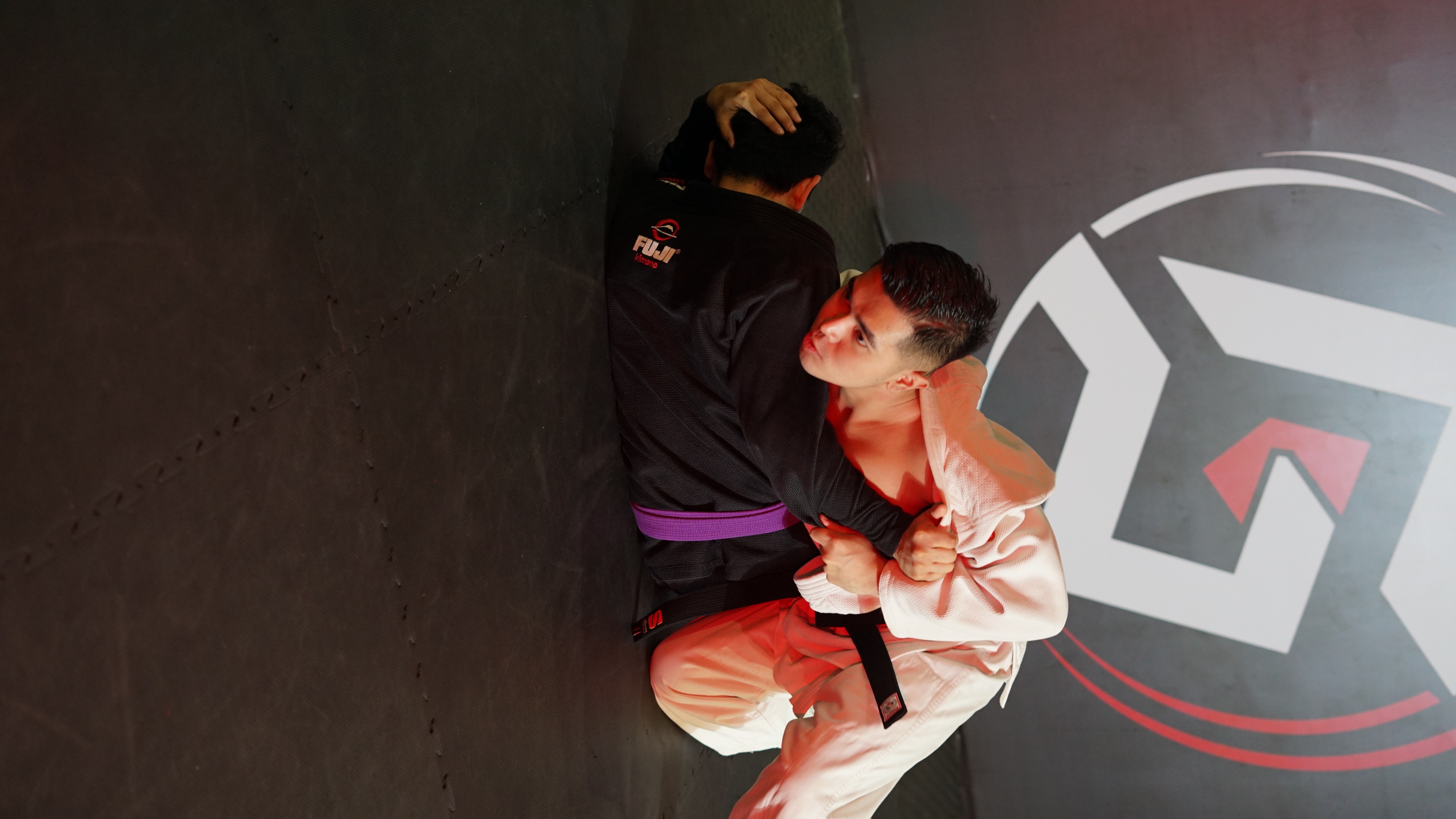 Jiu-Jitsu rolling at Grapplers Fitness Gym