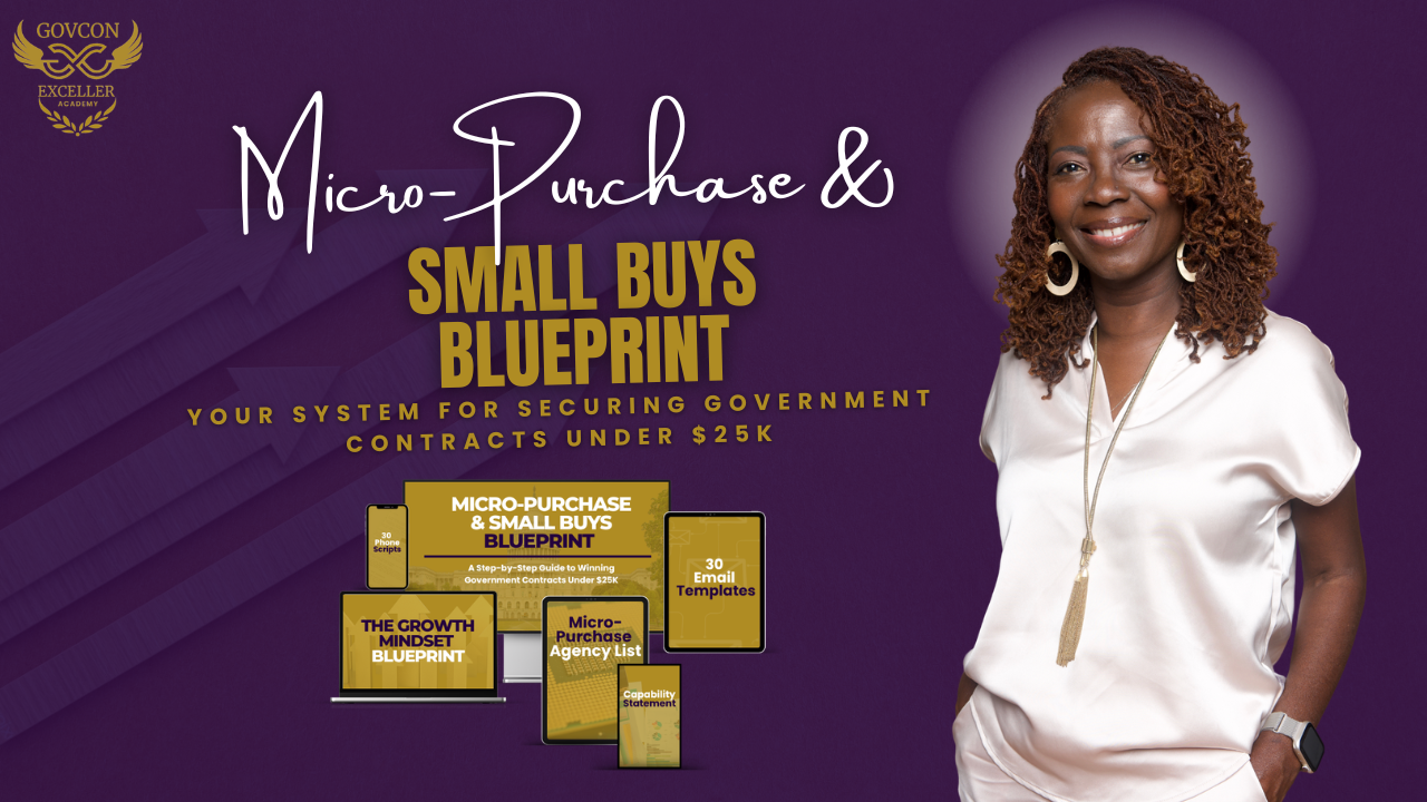 Micro-Purchase Blueprint training dashboard