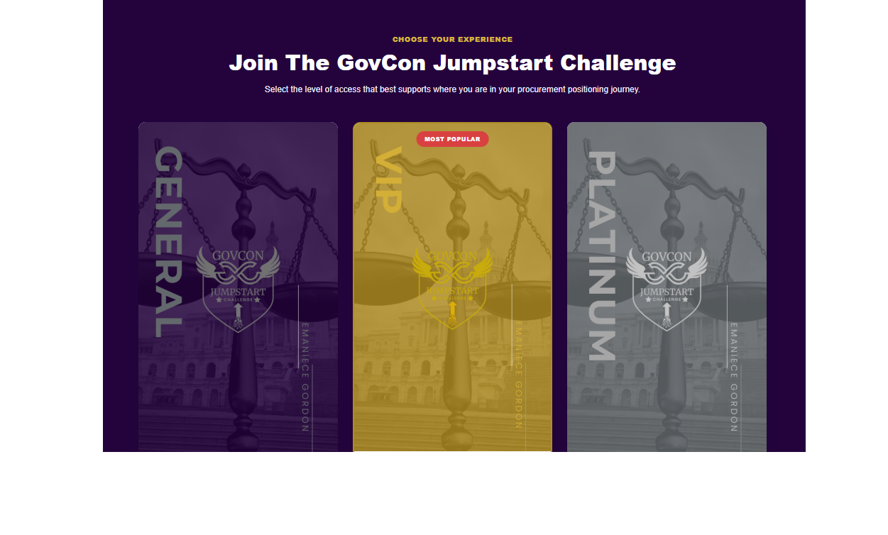 GovCon Jumpstart Challenge