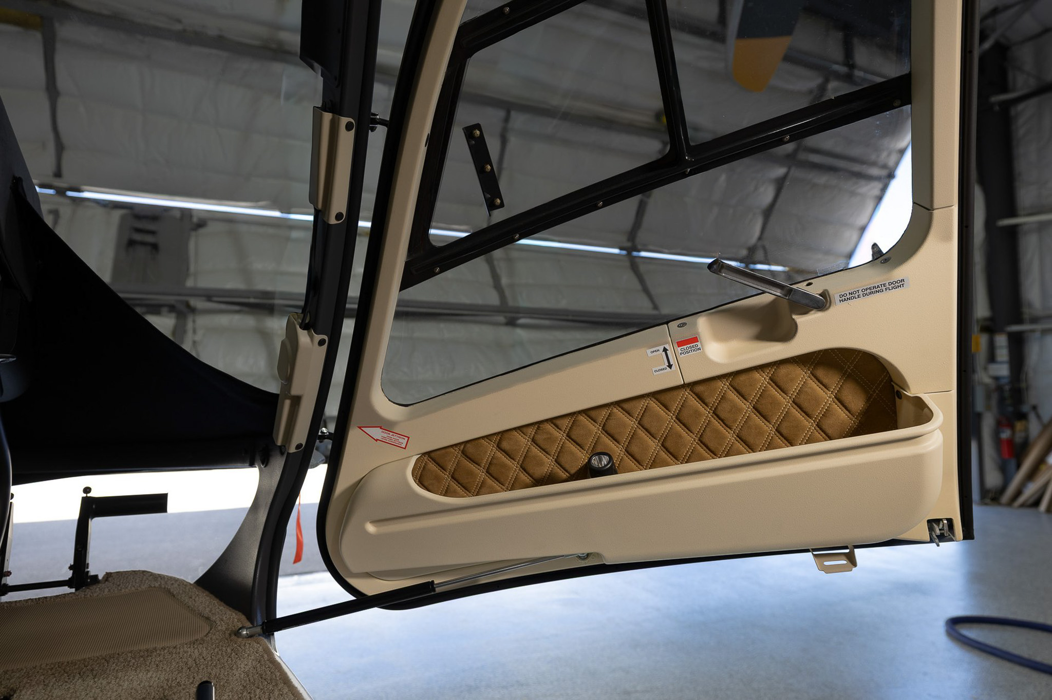 Refinished H145 door panel detail