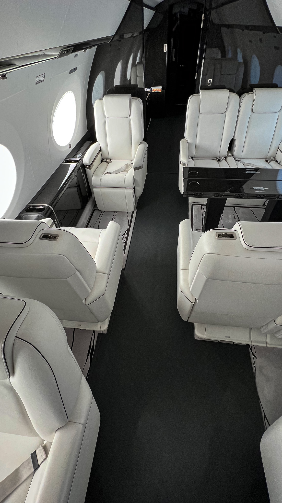 Close-up of G650 flooring craftsmanship