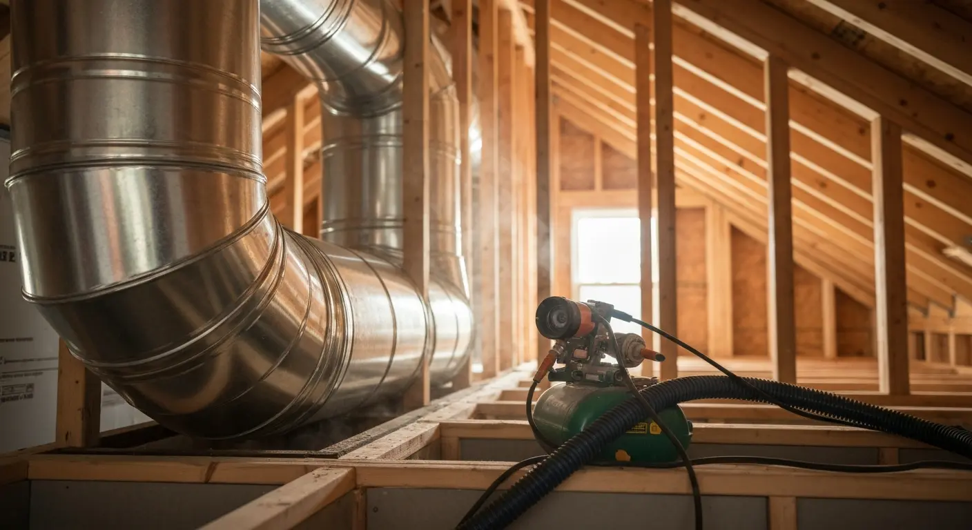 Air duct cleaning in Coppell