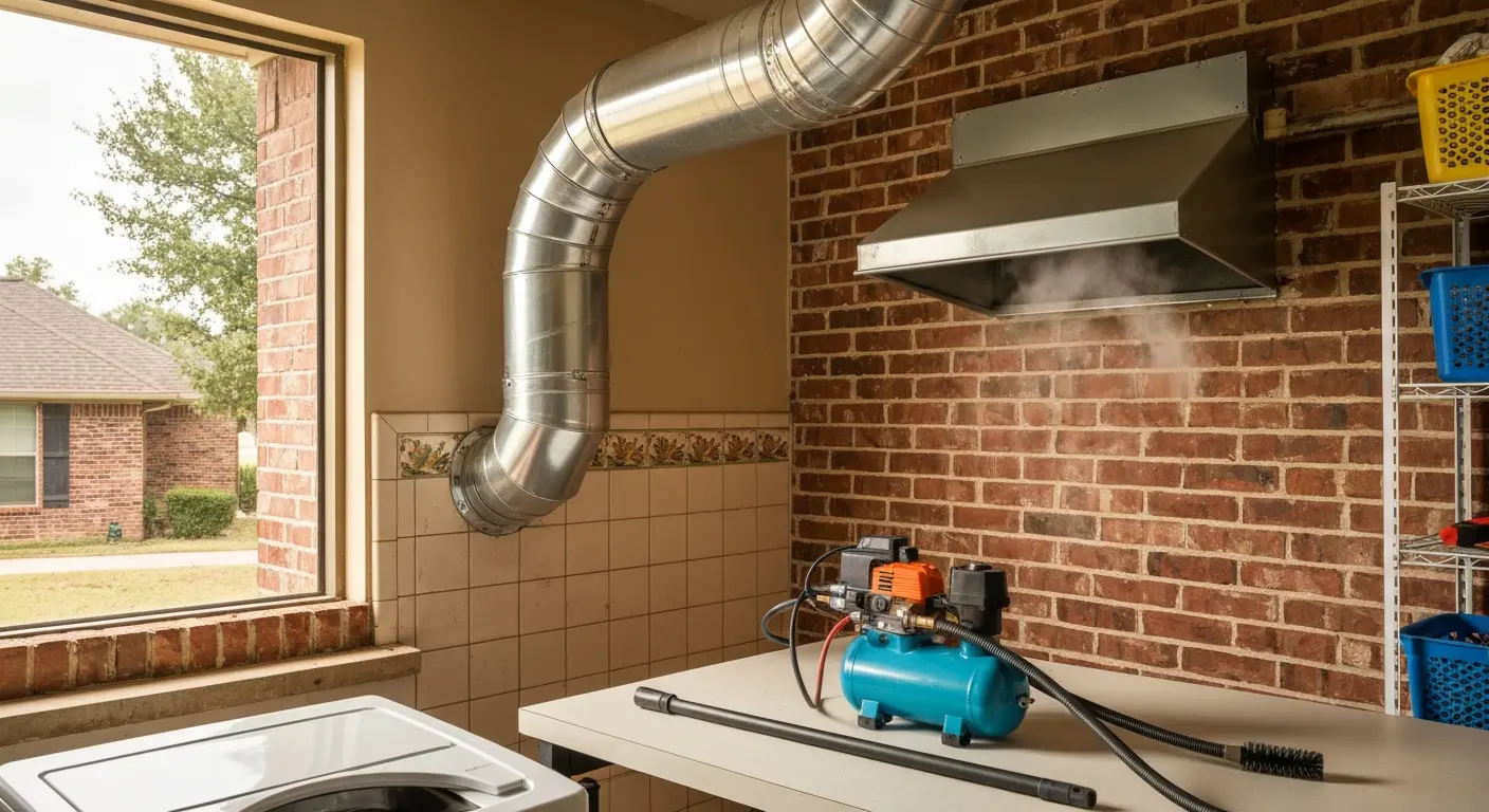 Dryer vent cleaning service