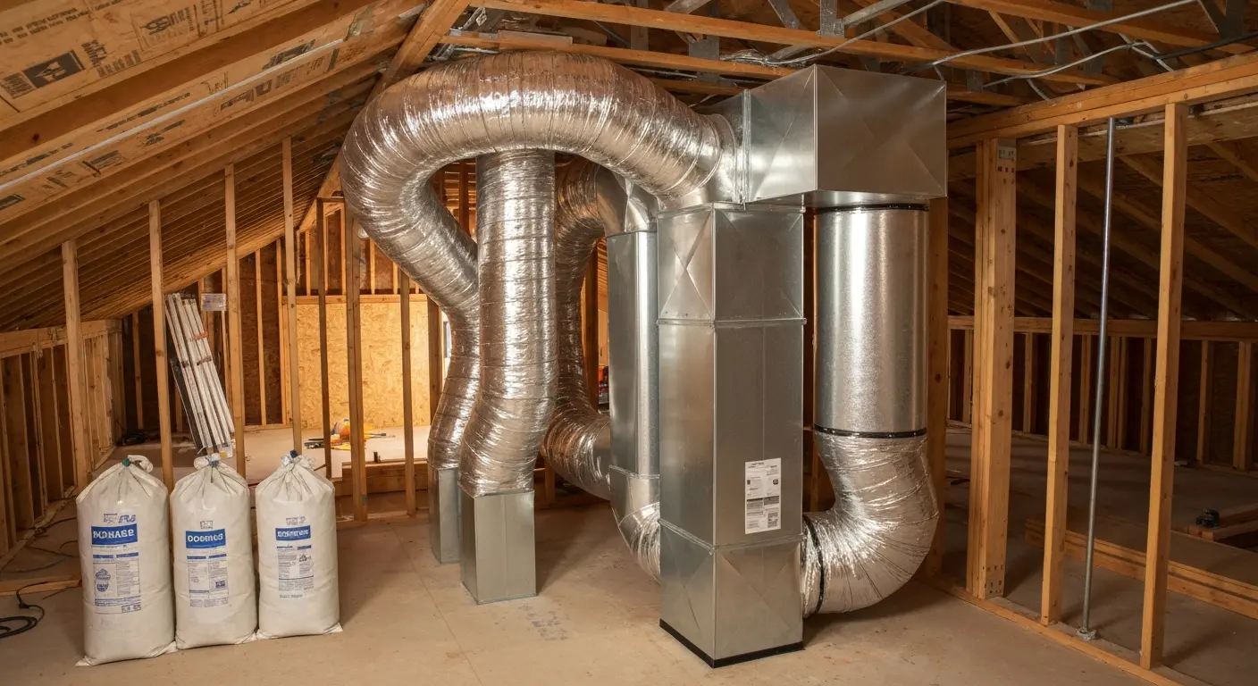 Damage restoration duct cleaning