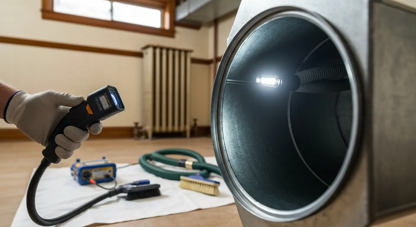 Air duct cleaning service