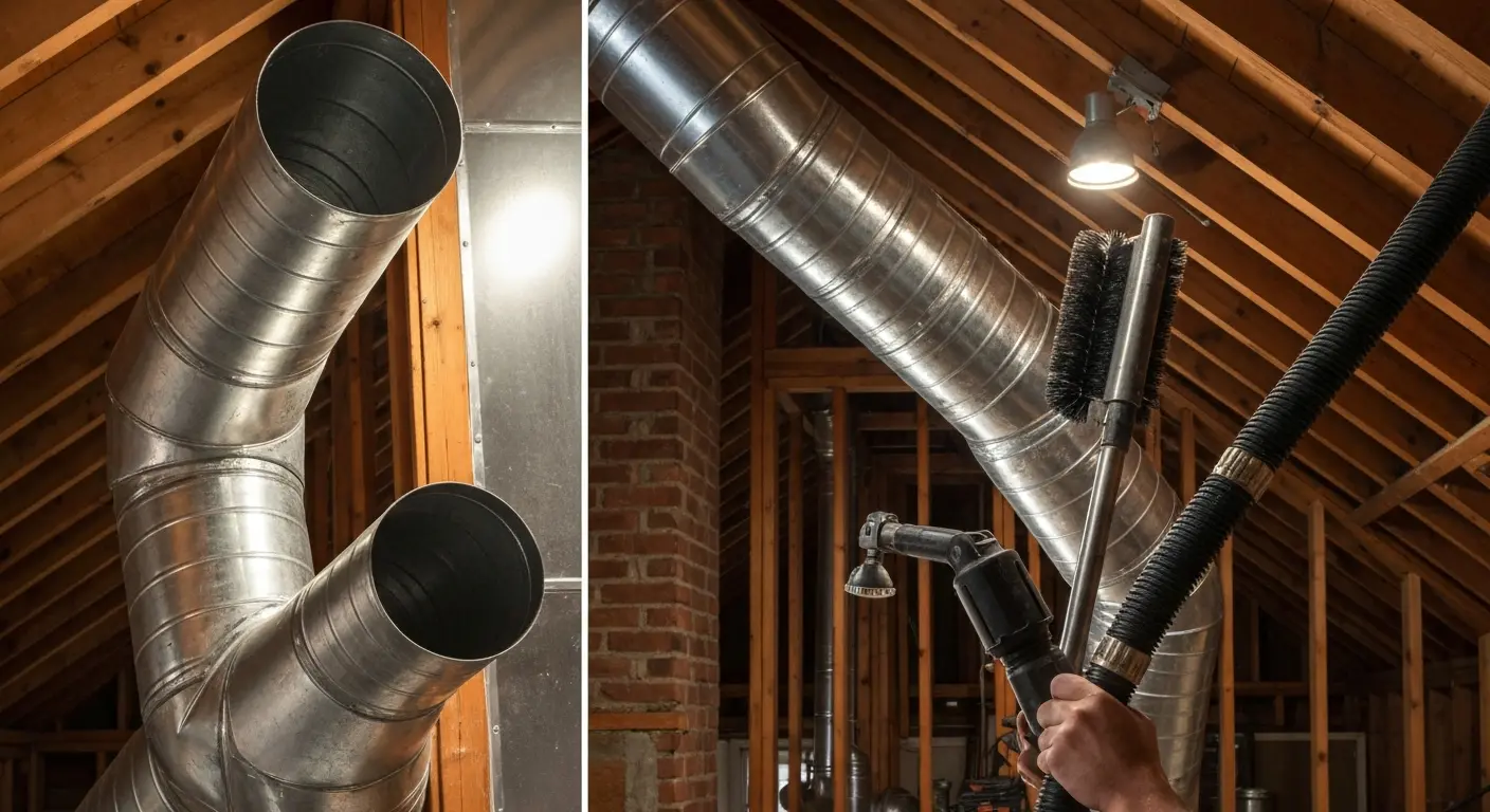 Residential duct cleaning in South Dallas