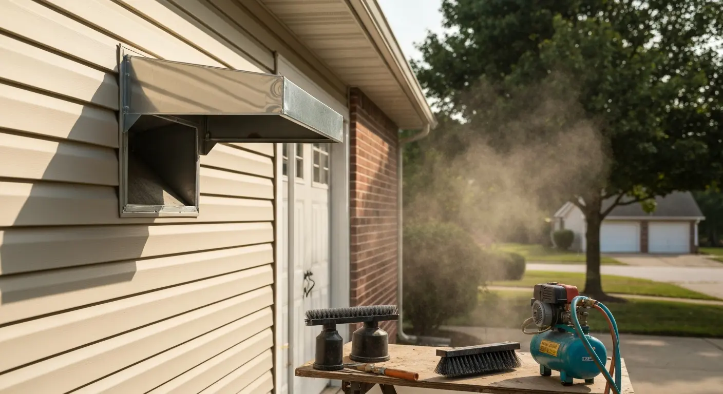 Dryer vent cleaning service