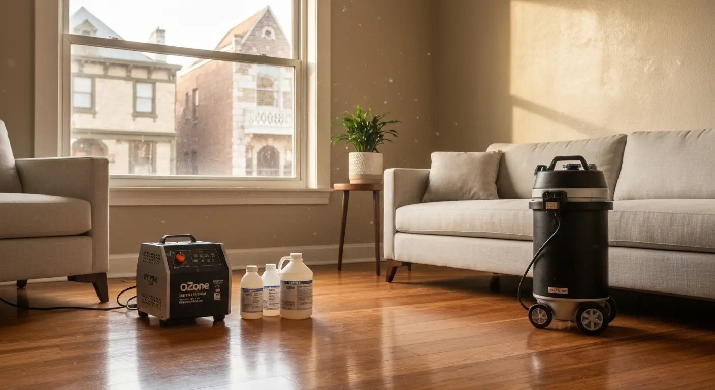 Pet odor removal service