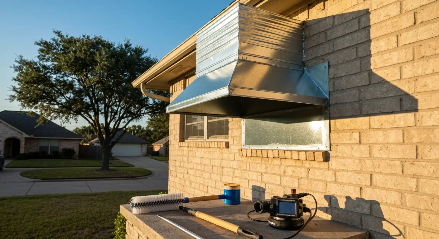 Dryer vent cleaning service