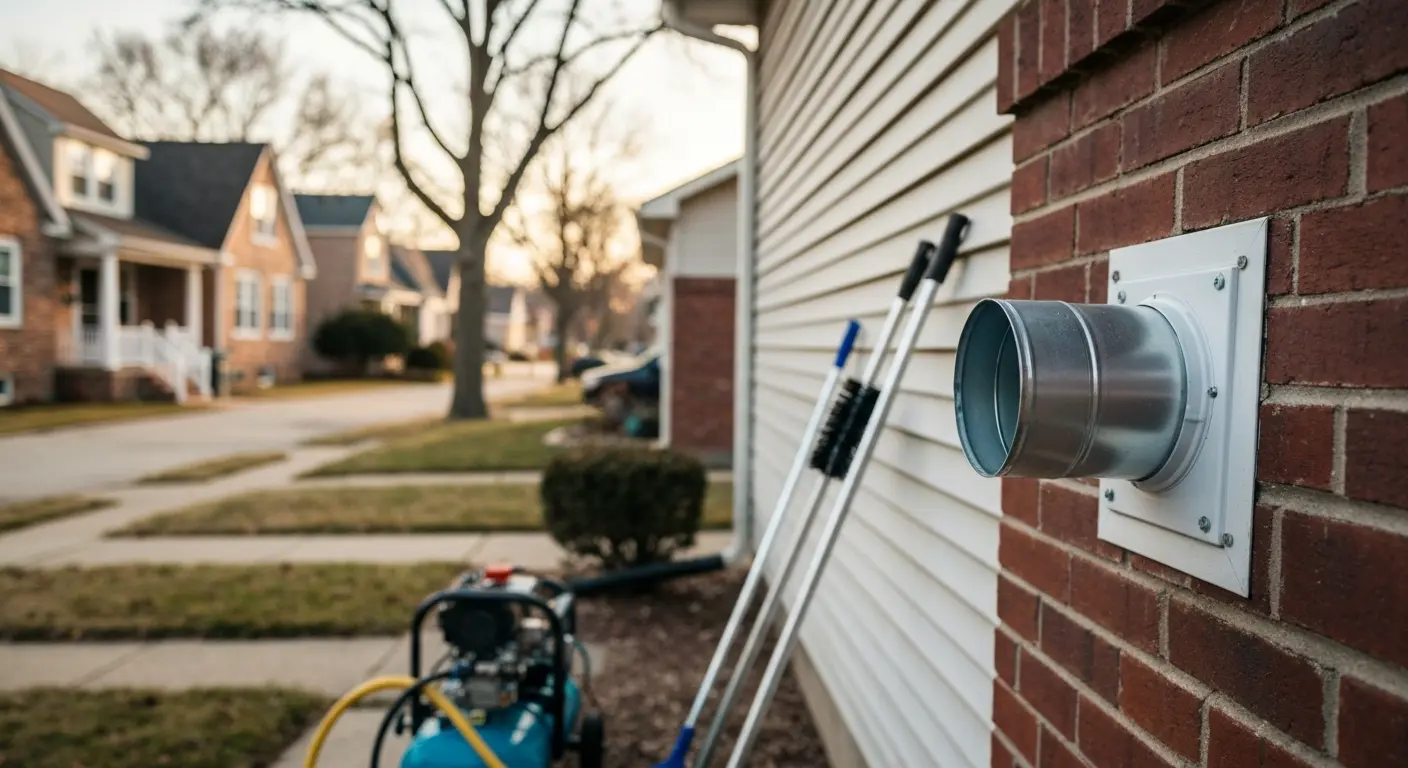 Dryer vent cleaning service