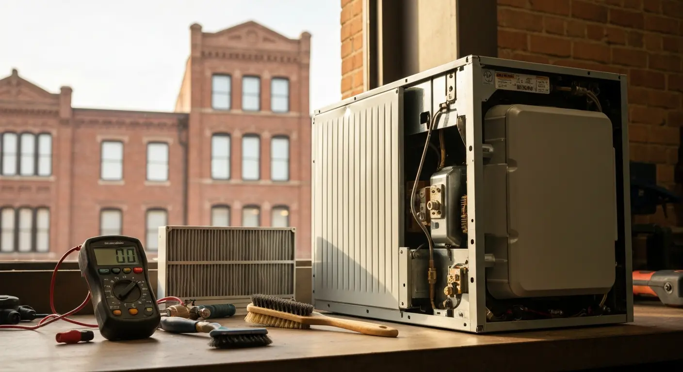 HVAC system cleaning