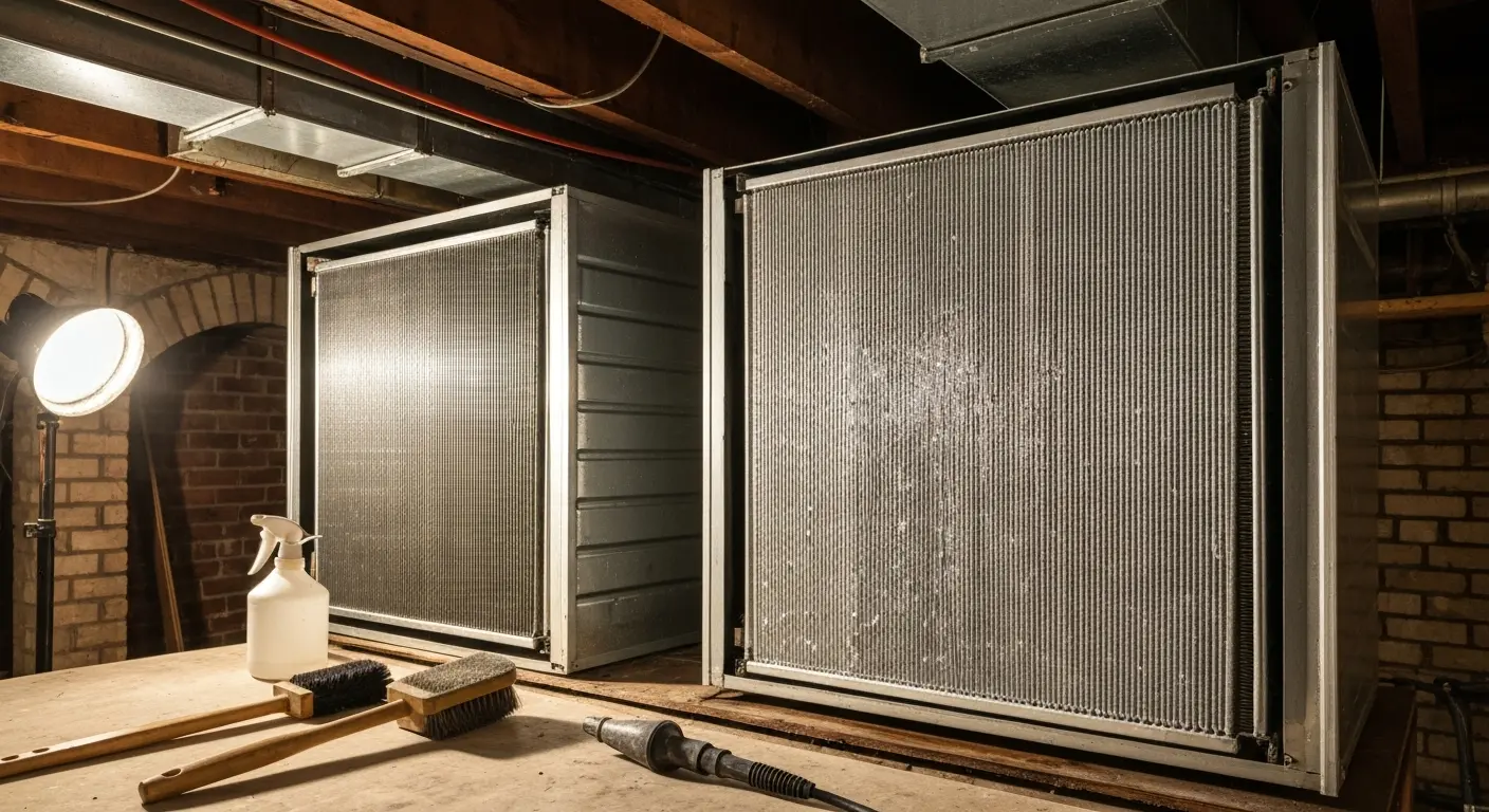 HVAC system cleaning
