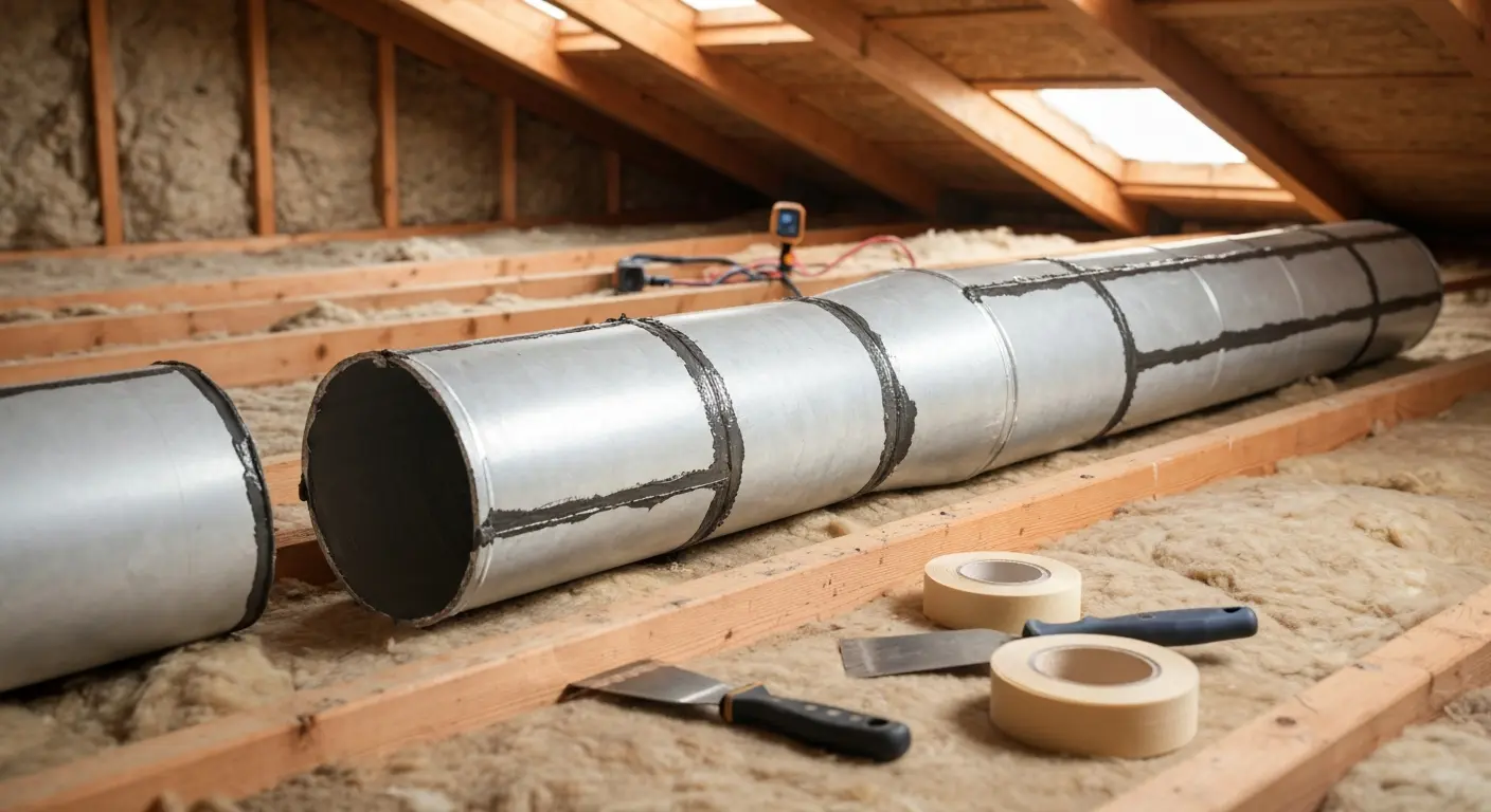Duct sealing and repair