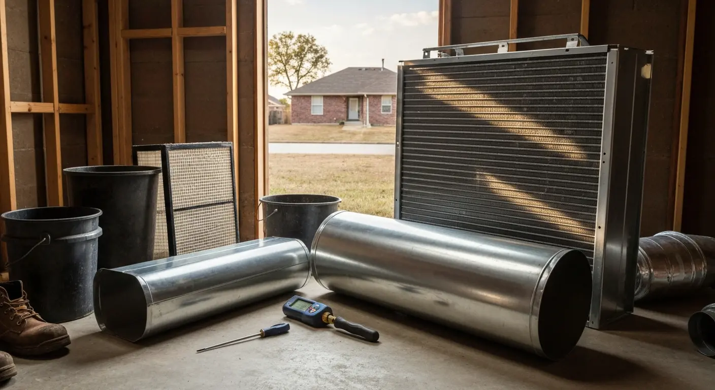 Full HVAC system cleaning service