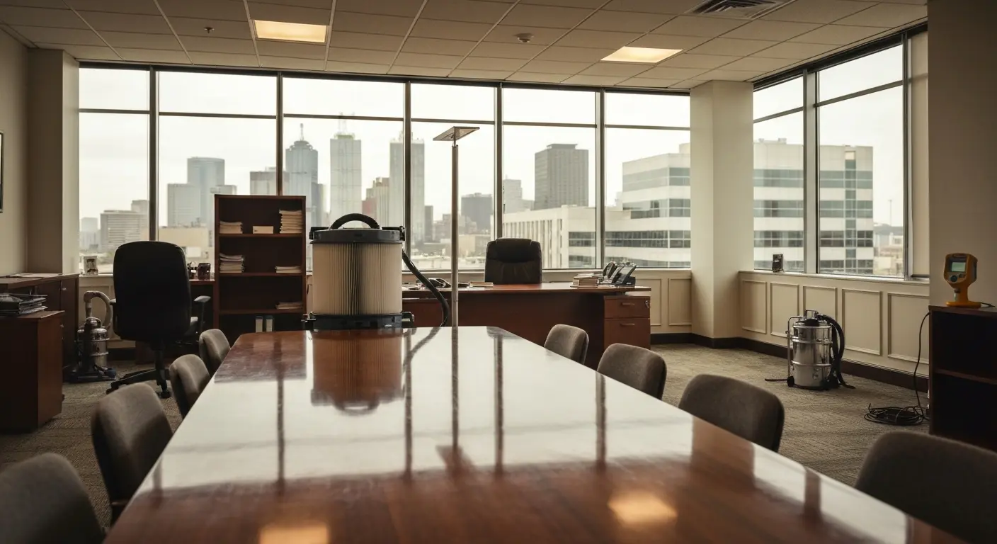 Commercial fire odor removal