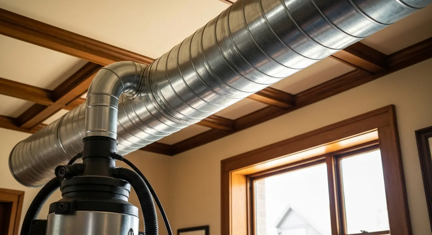Air duct cleaning equipment and process