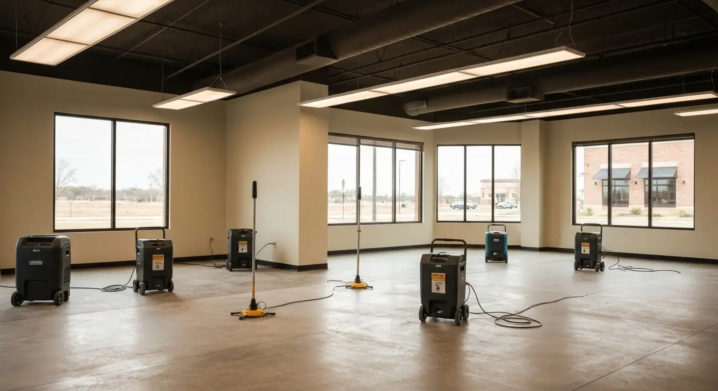 Water damage odor restoration