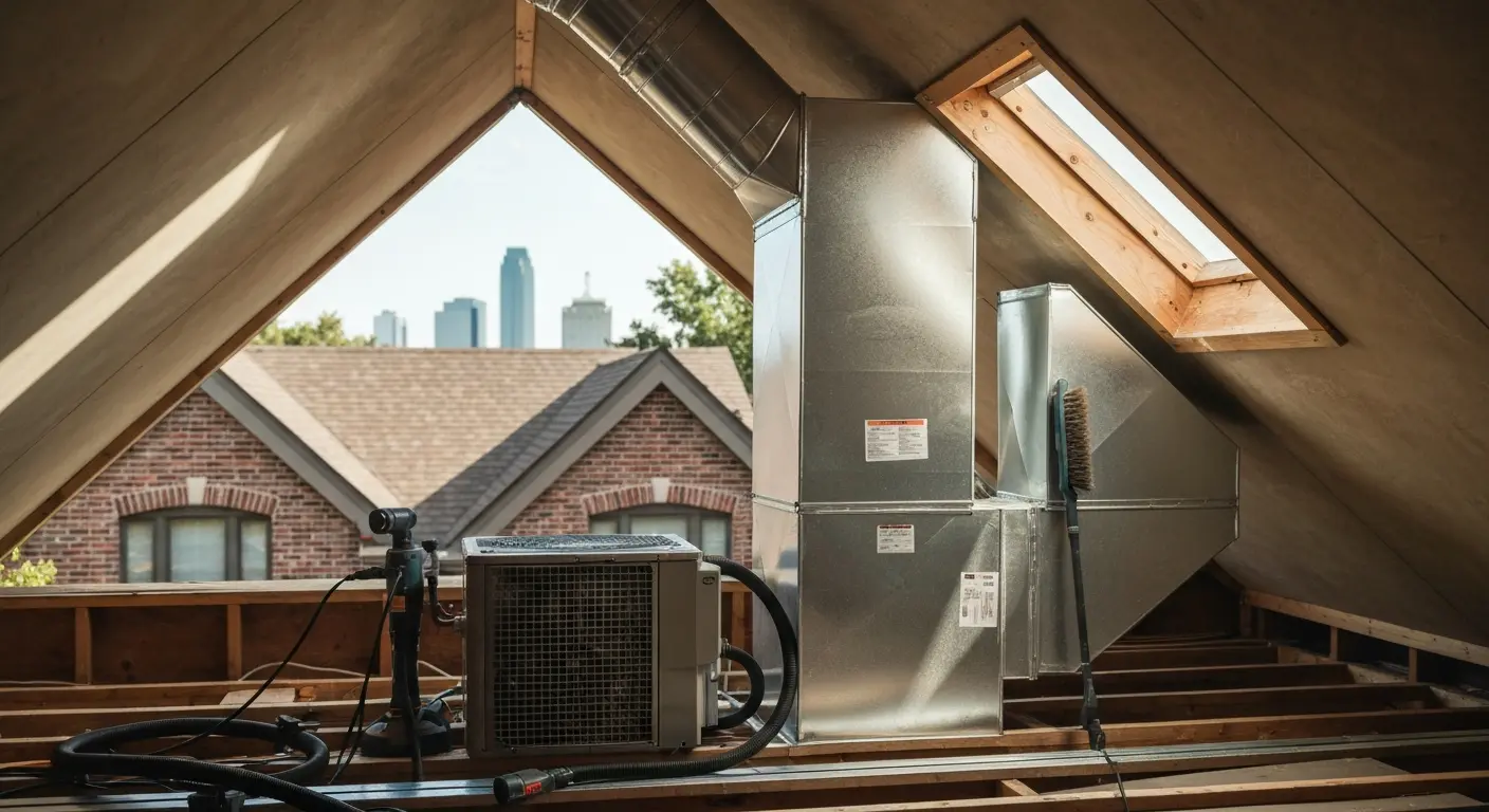 HVAC system cleaning service