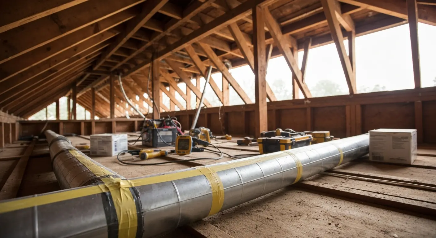 Duct sealing and repair