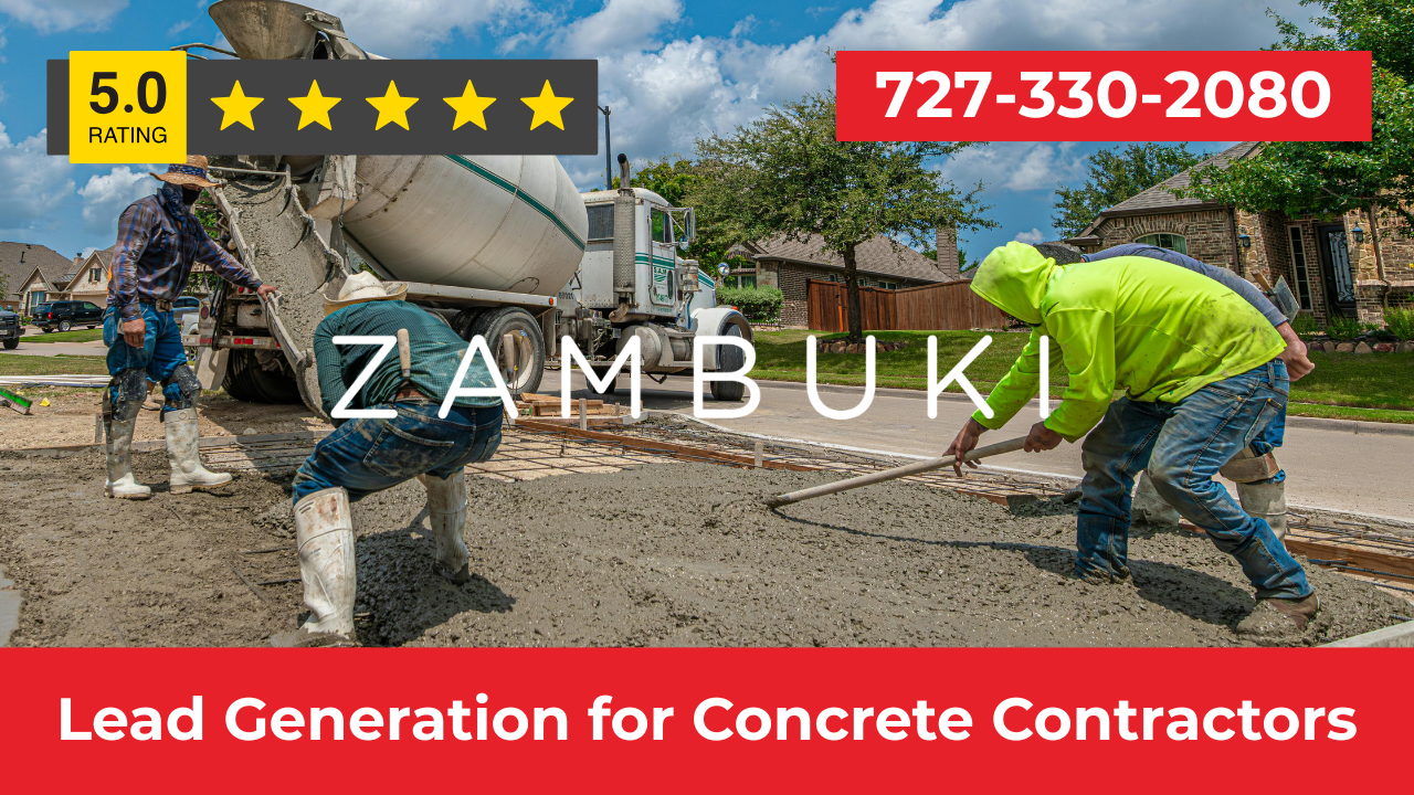 Zambuki Launches Specialized Lead Generation Service for Concrete Contractors