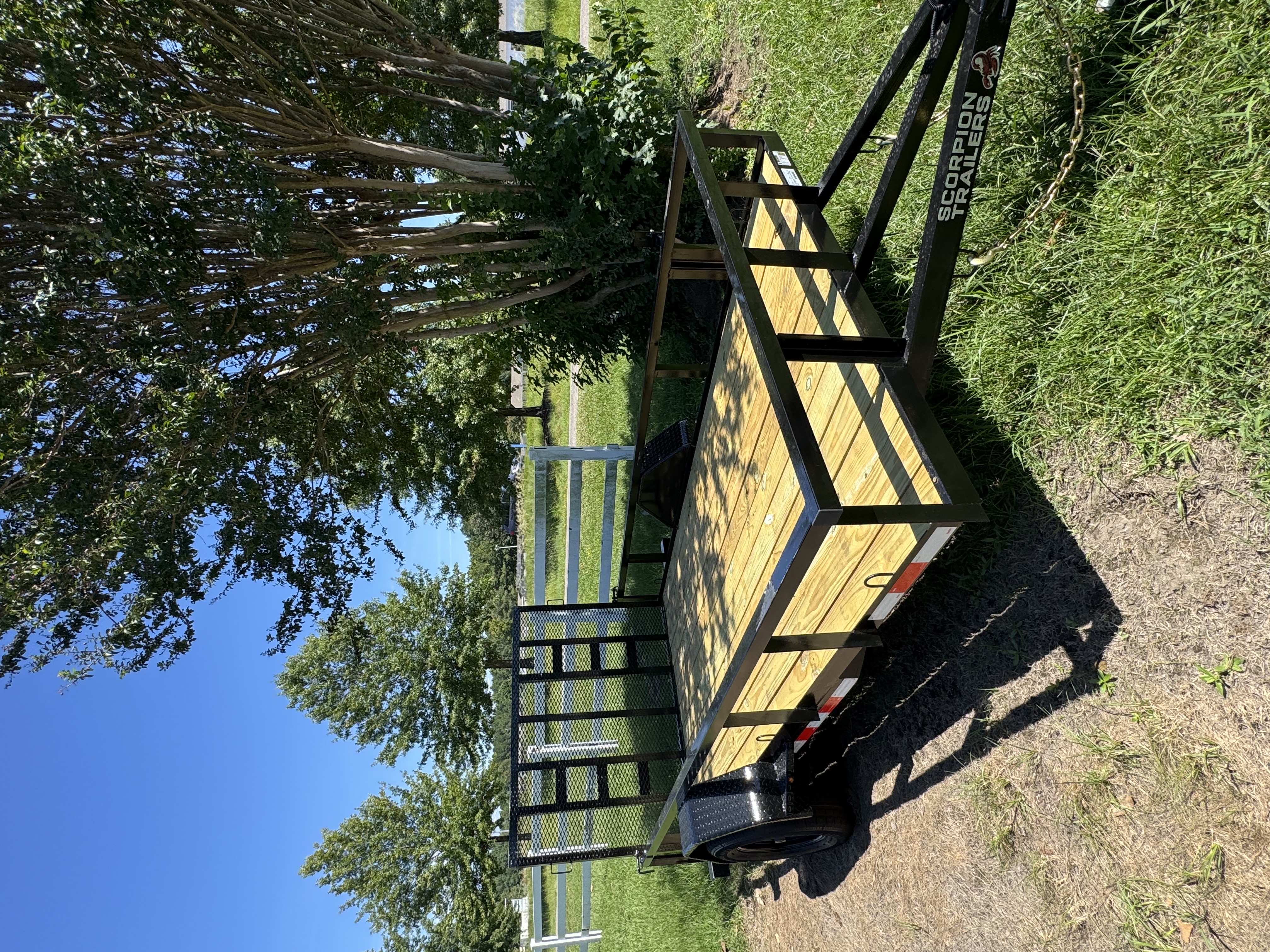 6' x 12' Utility in stock at Devil Dog Trailers
