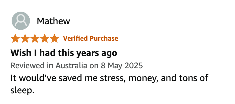 Amazon review