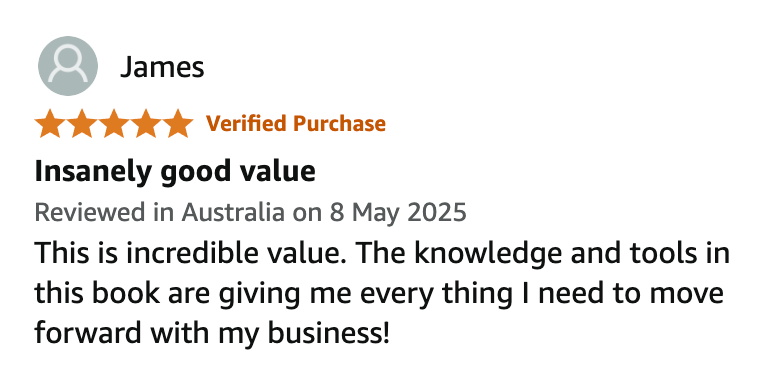 Amazon review