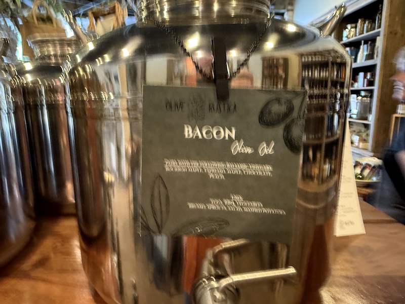 bacon flavored olive oil Olive Rustica Chattanooga, TN bacon flavored olive oil Olive Rustica Chattanooga, TN