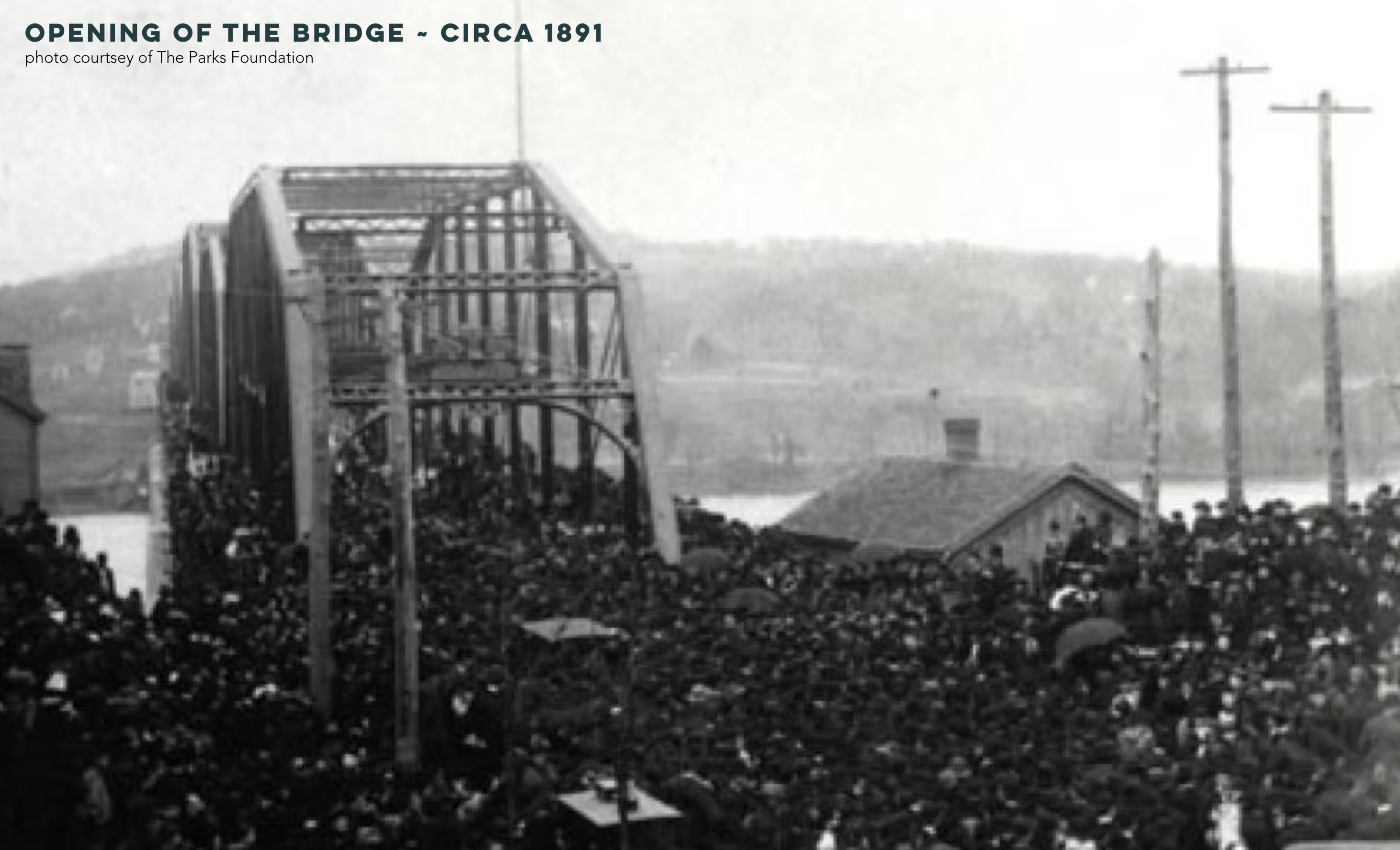 Walnut Street Bridge Chattanooga original opening Walnut Street Bridge Chattanooga original opening