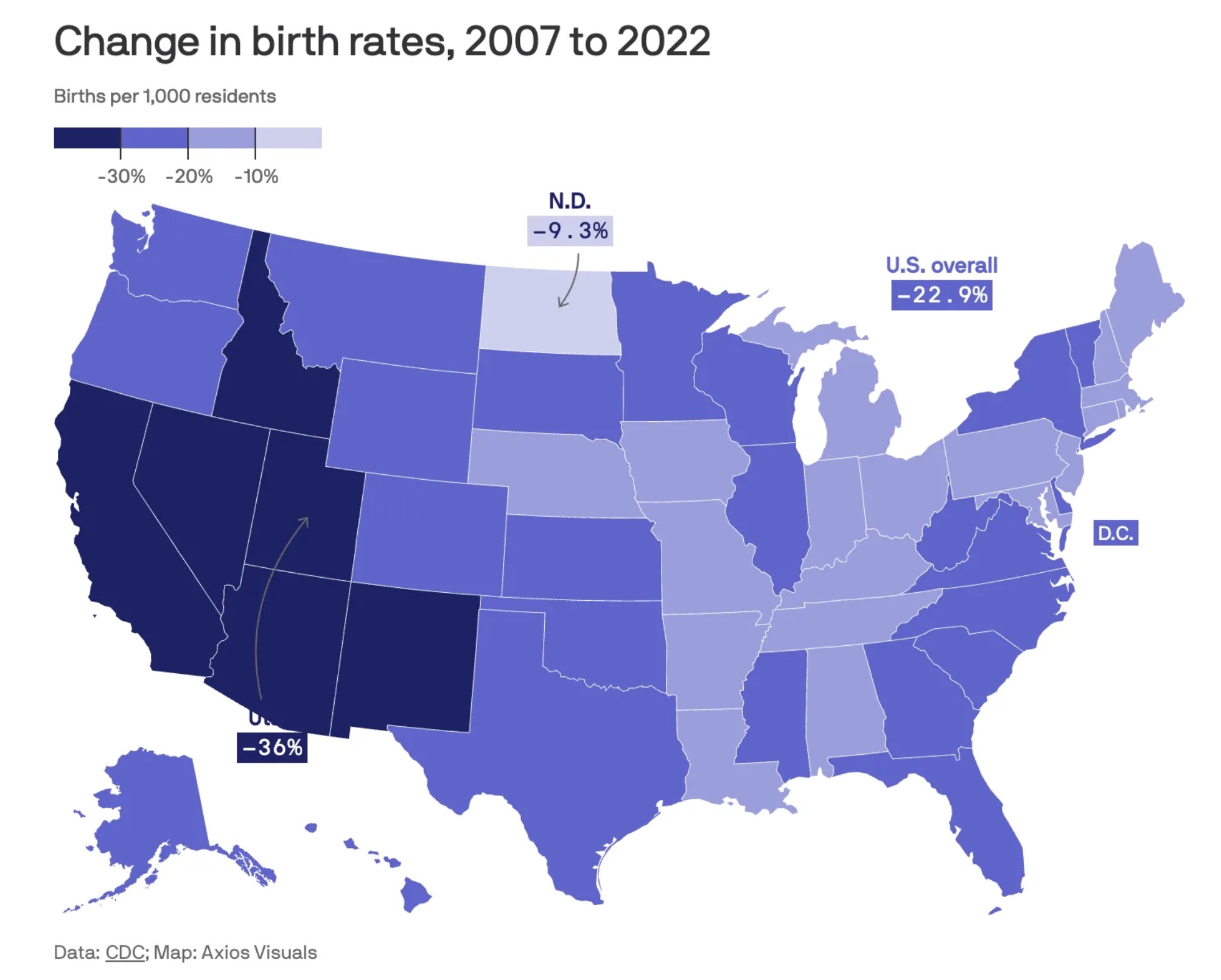 A Closer Look: The Implications of Declining Birth Rates on Independent Schools