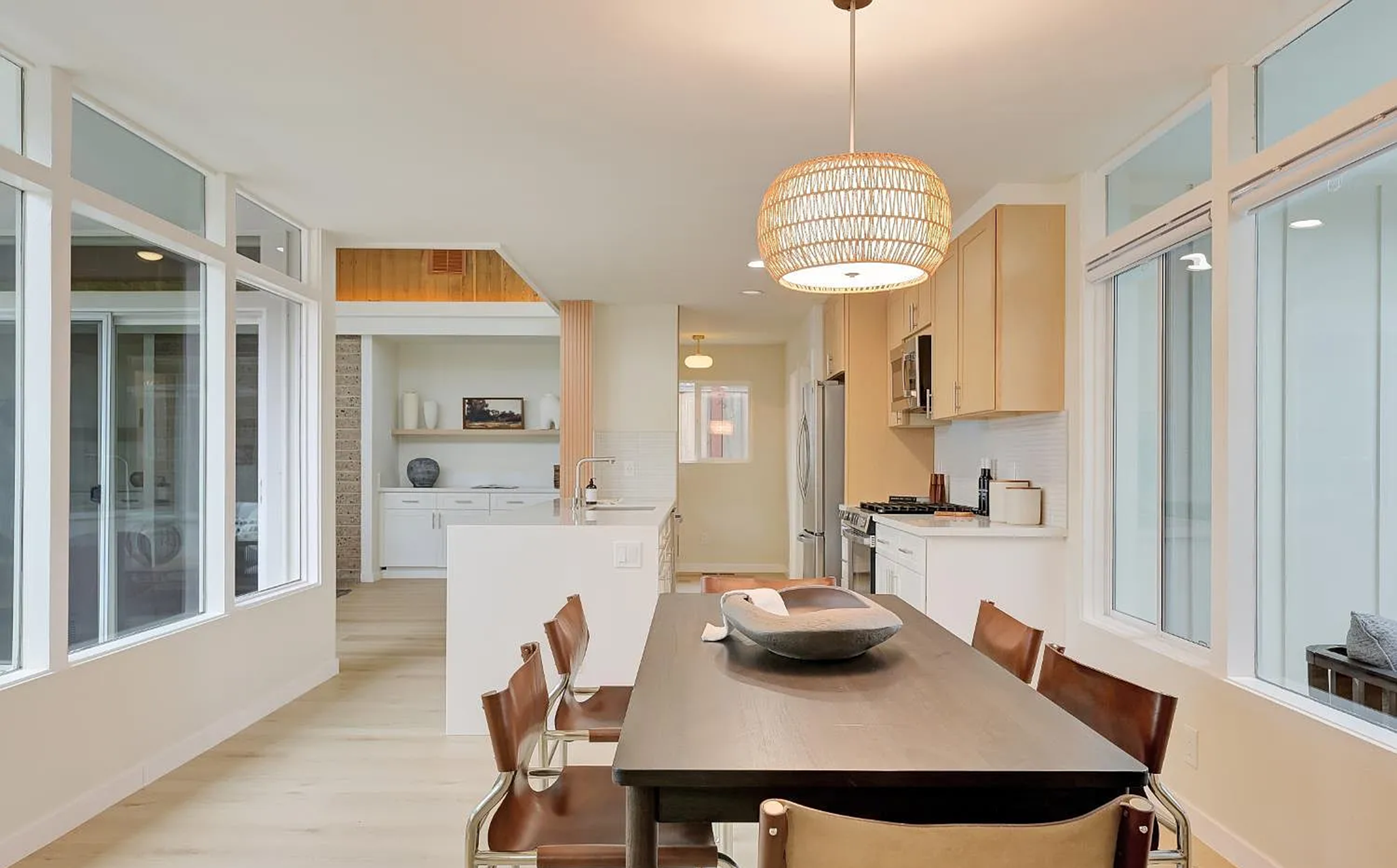 Interior finishing example