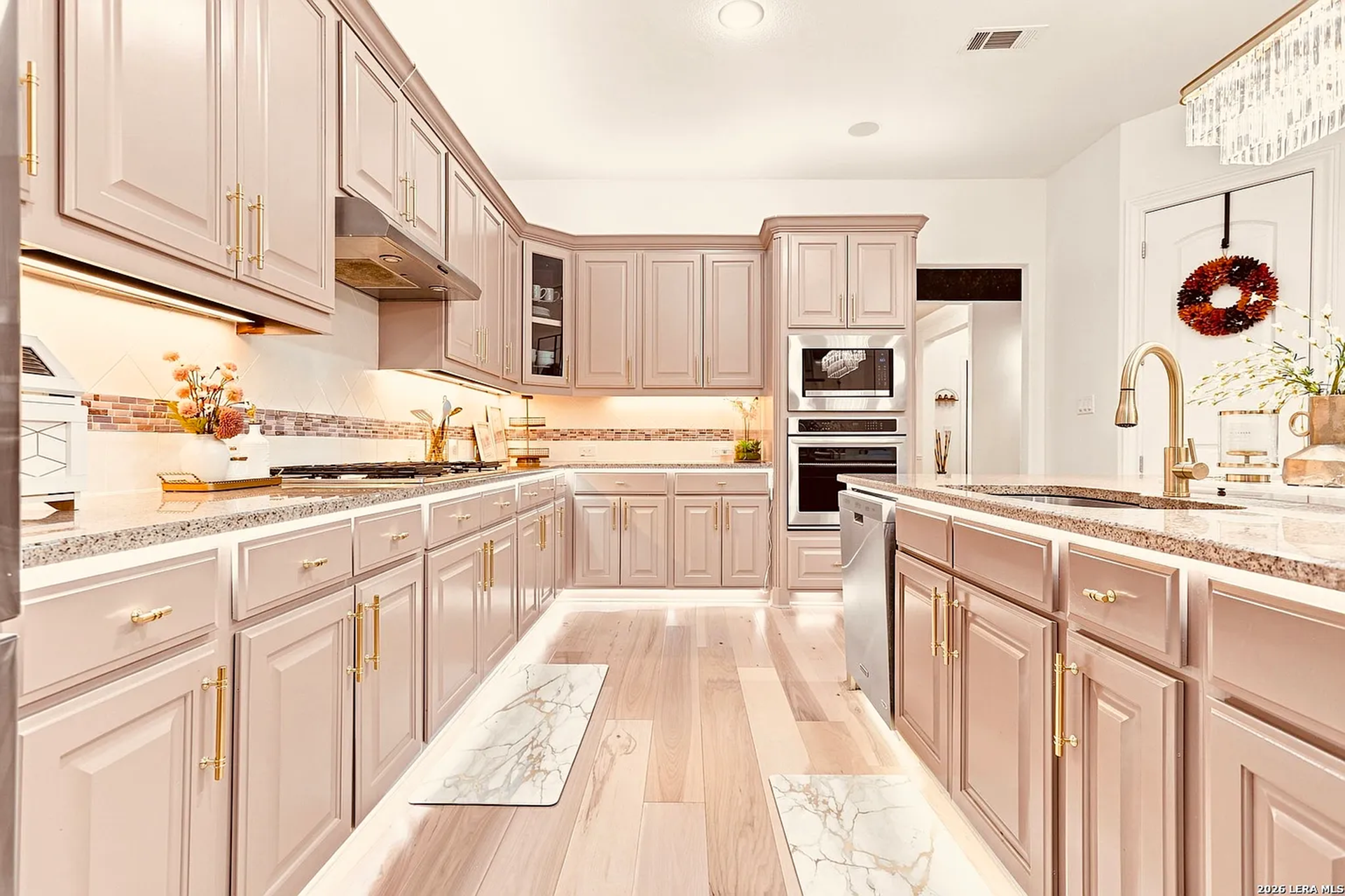 Cabinet refinishing example
