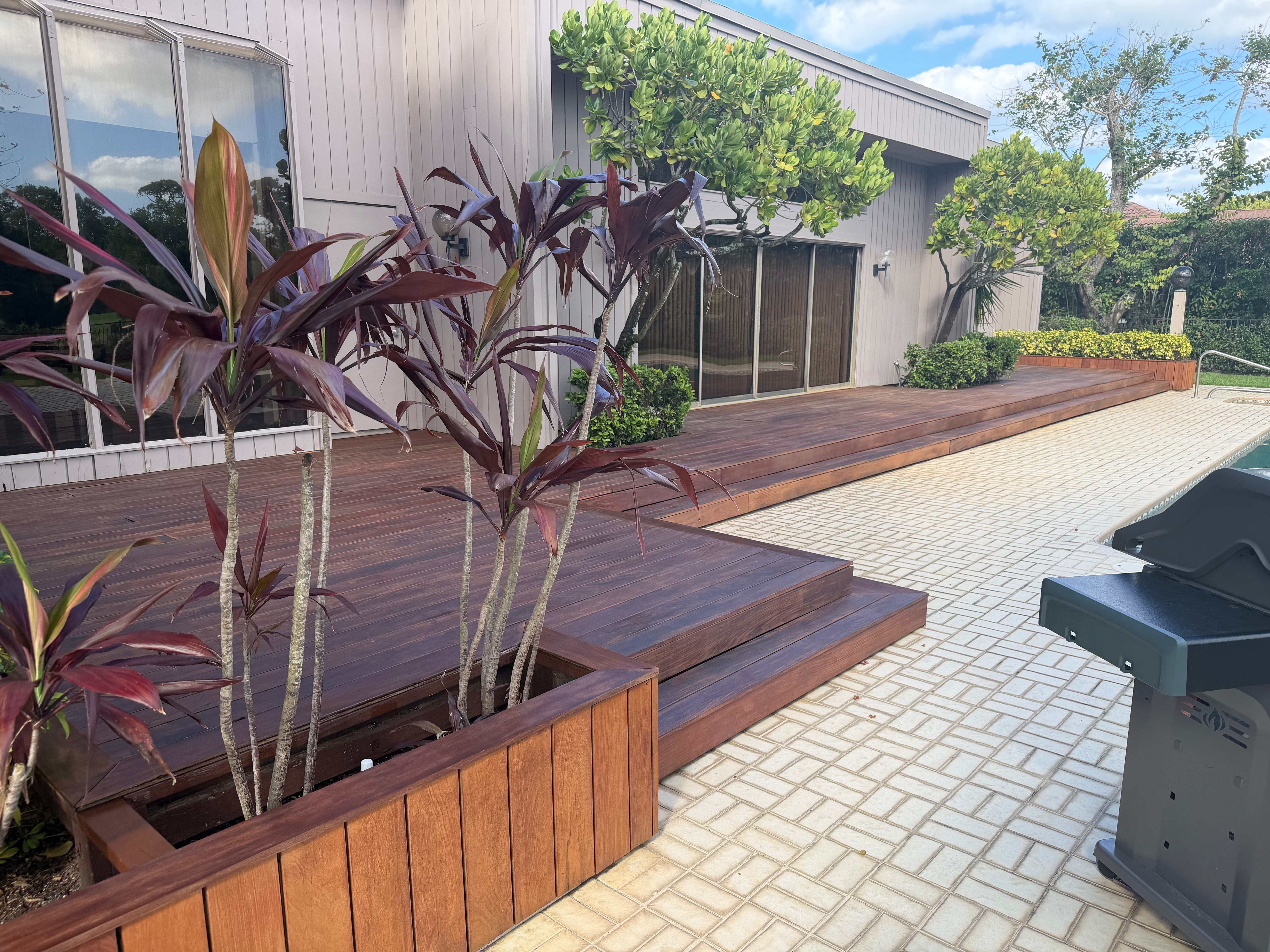 Deck restoration example