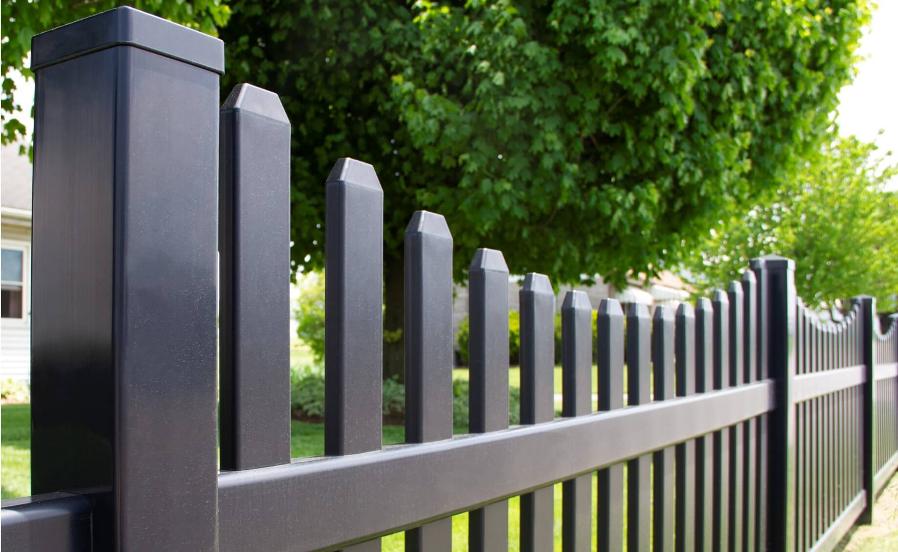 Fence restoration example